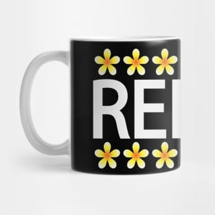 Relax vibes typography design Mug